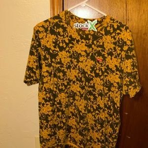 SUPREME SMALL BOX LOGO FLORAL T-Shirt SZ MEDIUM MINT